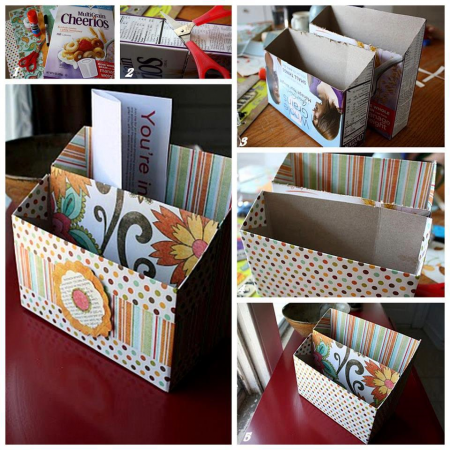 Rangement pour enveloppes/papiers/crayons